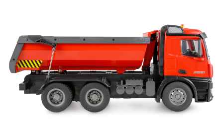 Amewi RC-Muldenkipper rot mit Kippmulde und 2,4-GHz-Fernsteuerung