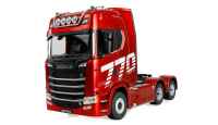 Roter Amewi Scania 770 S RC Truck im Maßstab 1:18 mit Lichtfunktion